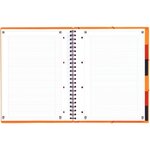 Cahier spirales oxford organiserbook a4+ 24 x 32 cm - ligné - 160 pages