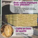 vidaXL Ensemble à manger d'extérieur 5 Pièces Bois de pin imprégné