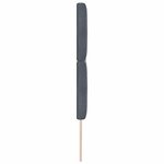 vidaXL Tête de lit LED en velours gris foncé  100 cm