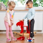 Theo Klein 6744 - Set balai + pelle manche long VILEDA (jouet)