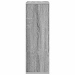 vidaXL Buffet avec tiroir Gris Sonoma 25 5 x 22 x 69 5 cm