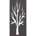 vidaXL Portant de bois chauffage noir 40x30x80 cm