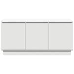 vidaXL Meuble TV Blanc 100 x 38 x 49 cm Bois d'ingénierie