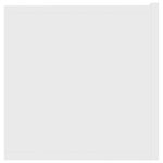 vidaXL Meuble TV Blanc 80x30x30 cm Bois d'ingénierie