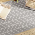 vidaXL Tapis d'extérieur Gris 190x290 cm PP