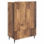 vidaXL Buffet Bois ancien 66 x 34 5 x 97 cm Bois d'ingénierie