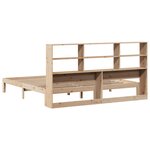 vidaXL Lit bibliothèque sans matelas 180x200 cm bois massif de pin