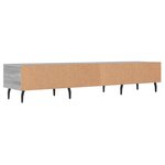 vidaXL Meuble TV sonoma gris 150x36x30 cm bois d'ingénierie