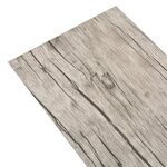 vidaXL Planches de plancher PVC Non auto-adhésif 5 26 m² Chêne délavé