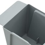 vidaXL Caisses à fleurs pour palettes Euro 24 Pièces Gris clair