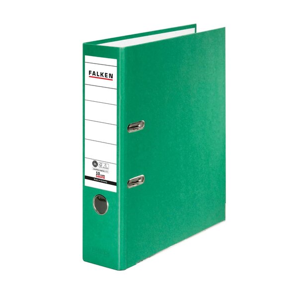 Classeur À Levier Papier Kraft A4 Recycolor - Vert - X 20 - Falken