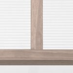 vidaXL Serre Gris 110x58 5x39 cm Bois de sapin