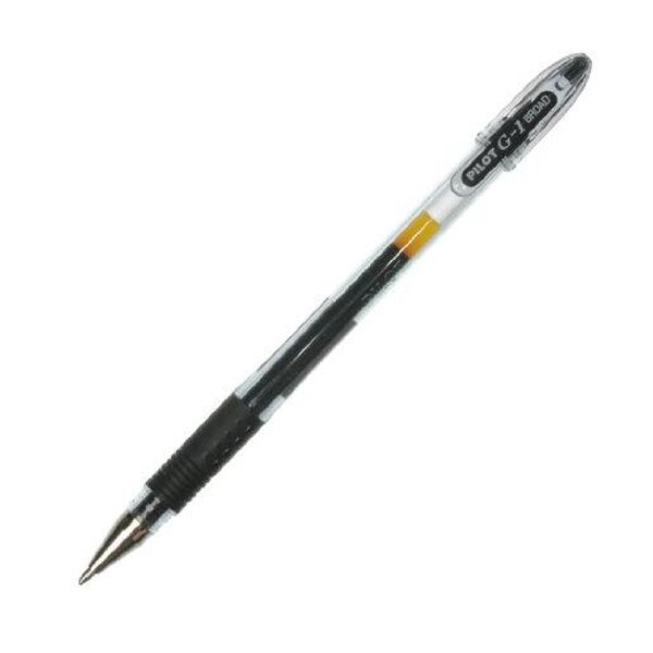 Stylo à bille G1 GRIP pointe large encre gel noire PILOT