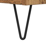 vidaXL Table basse Bois Ancien 60 x 44 5 x 45 cm Bois d'ingénierie