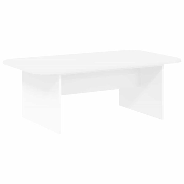 vidaXL Table basse Blanc 93 x 53 x 33 cm Bois d'ingénierie