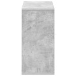 vidaXL Buffet Gris béton 49 5 x 22 x 47 cm