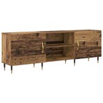 vidaXL Meuble TV Bois ancien 150 x 30 x 50 cm Bois d'ingénierie
