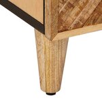 vidaXL Armoires de rangement avec stockage Marron 40 x 33 5 x 75 cm