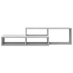 vidaXL SupportmuralpourTV 120x25x28 5cm Bois d'ingénierie