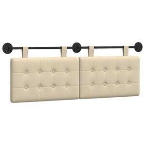 vidaXL Tête de lit suspendue Tissu