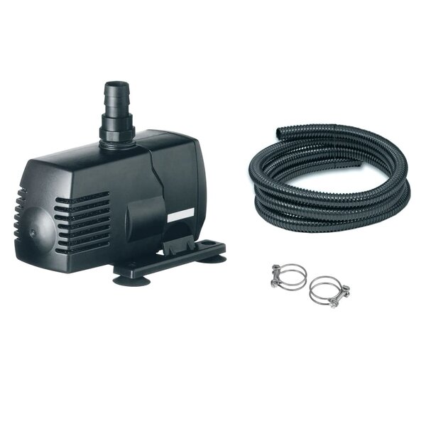 Ubbink Kit de pompe pour sujets cracheurs "SoArte" Noir