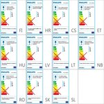 Philips myliving plafonnier led "clockwork" 2x4 5 w argenté 531724816