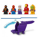 LEGO® 10794 - QG des Lanceurs de Toile de l'Équipe Spidey : Set de Construction Marvel pour Enfants
