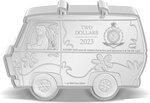 Pièce de monnaie en Argent 2 Dollars g 31.1 (1 oz) Millésime 2023 SCOOBY DOO
