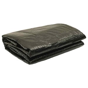 vidaXL Couverture de piscine Noir 381 cm PE