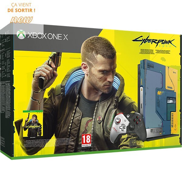 Microsoft console xbox one x cyberpunk 2077