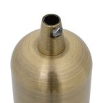 vidaXL Douilles de lampe 2 Pièces bronze E27