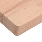 vidaXL Dessus de table 60x40x4 cm rectangulaire bois massif de hêtre