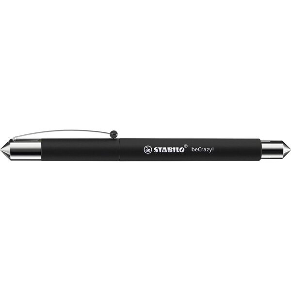 Stylo-plume stabilo becrazy! - collection uni-colors : noir stabilo