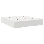 vidaXL Cadre de lit de rangement Blanc 200x200 cm