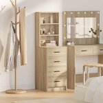 vidaXL Haut Armoire Chêne sonoma 40 x 41 x 135 cm Bois d'ingénierie