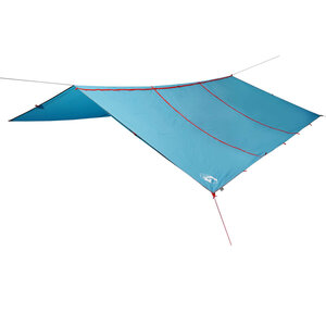 vidaXL Bâche de camping bleu 420x440 cm imperméable