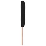 tête de lit vidaXL en tissu noir rembourrée avec boutons 140 cm