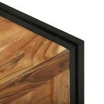 vidaXL Boîte de rangement 60x40x41 cm - En bois d'acacia massif