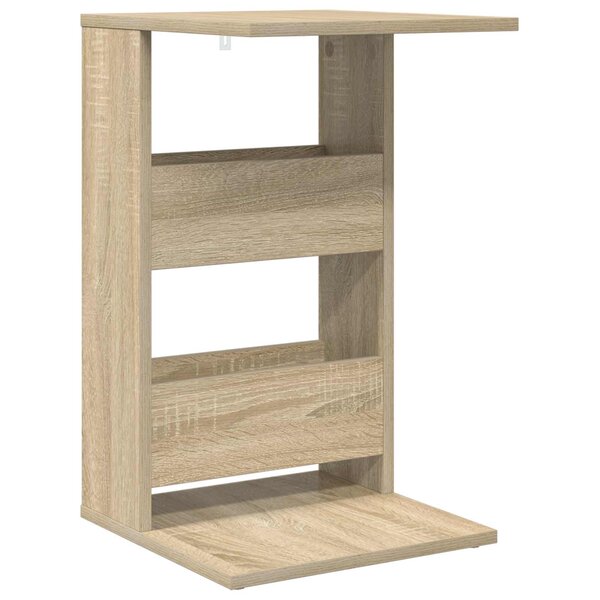 vidaXL Table d'appoint Chêne Sonoma 40 x 35 x 60 5 cm