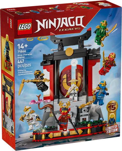 LEGO NINJAGO 15e anniversaire – Collection des personnages Ninjas 71866  8 minifigurines