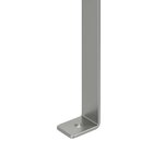 vidaXL Chapeau de cheminée Argent 59.5 x 50 x 36.5 cm Acier inoxydable