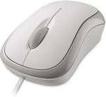 Souris filaire microsoft basic optical mouse usb (blanc)