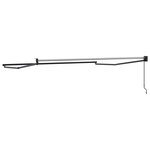 vidaXL Auvent Anthracite 3 5 x 2 5 m Métal