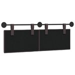 vidaXL Tête de lit suspendue Tissu