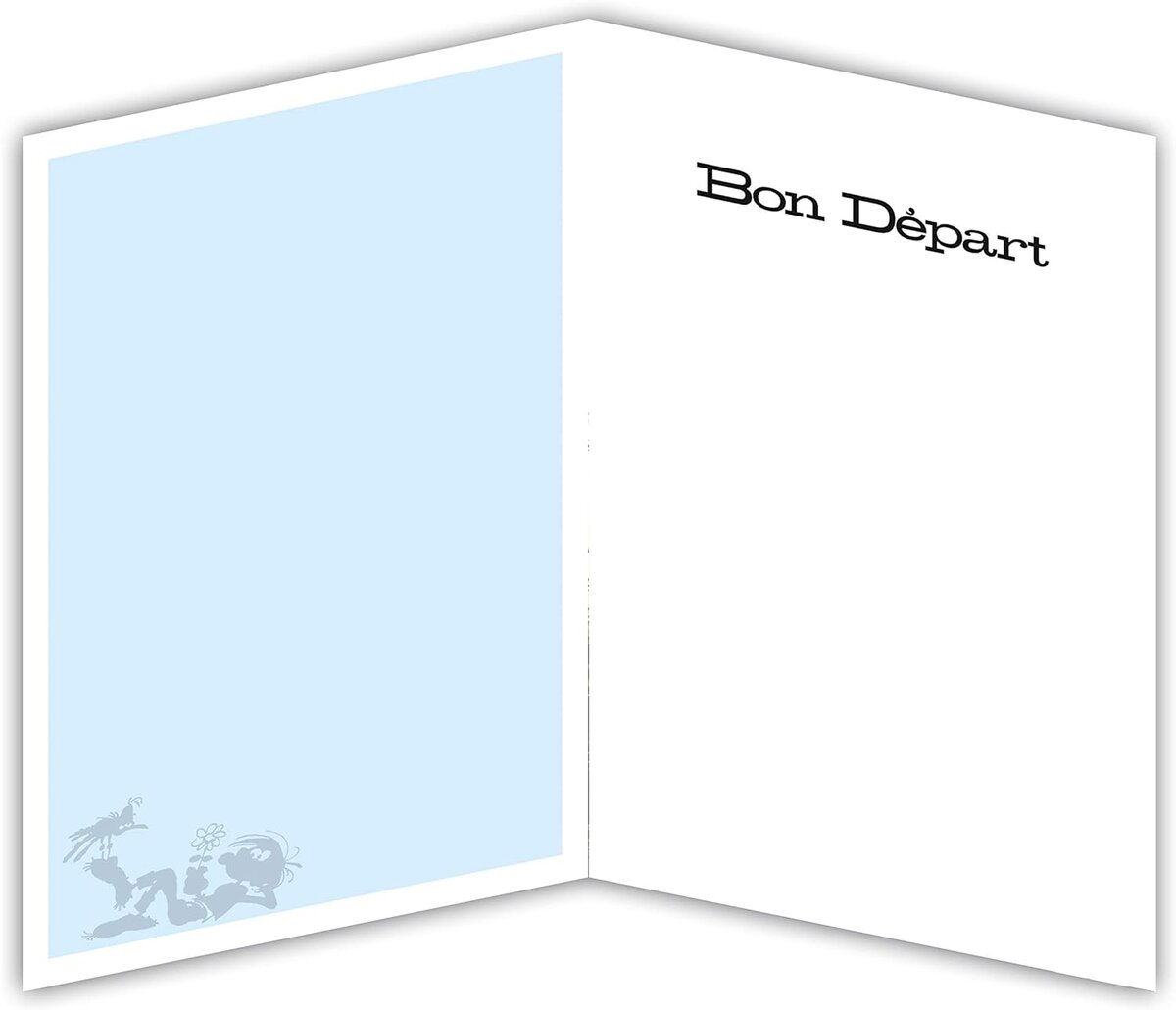 Carte Depart Collegue Gaston Lagaffe GLMX-2033 Maxi Grande Carte Du00e9part Retraite Profite Au Depart Collegue De Travail