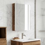 vidaXL Armoire Miroir de Salle de Bain Bois ancien 43 x 11 5 x 60 5 cm