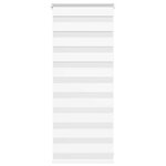 vidaXL Store zèbre blanc 55x100 cm largeur du tissu 50 9 cm polyester