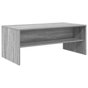 vidaXL Table basse Gris Sonoma 100 x 50 x 40 cm Bois d'ingénierie