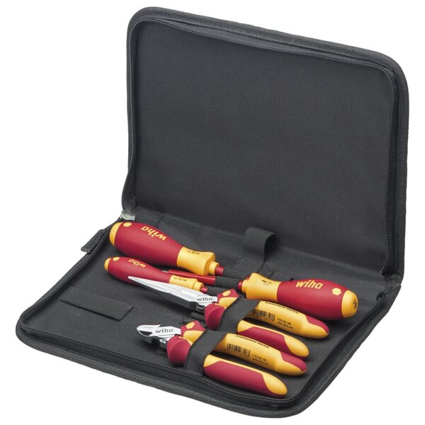 Wiha ensemble d'outils 5 pièces tournevis d'électricien