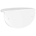 vidaXL Étagère Murale Blanc brillant 38 x 19 x 19 cm Bois d'ingénierie